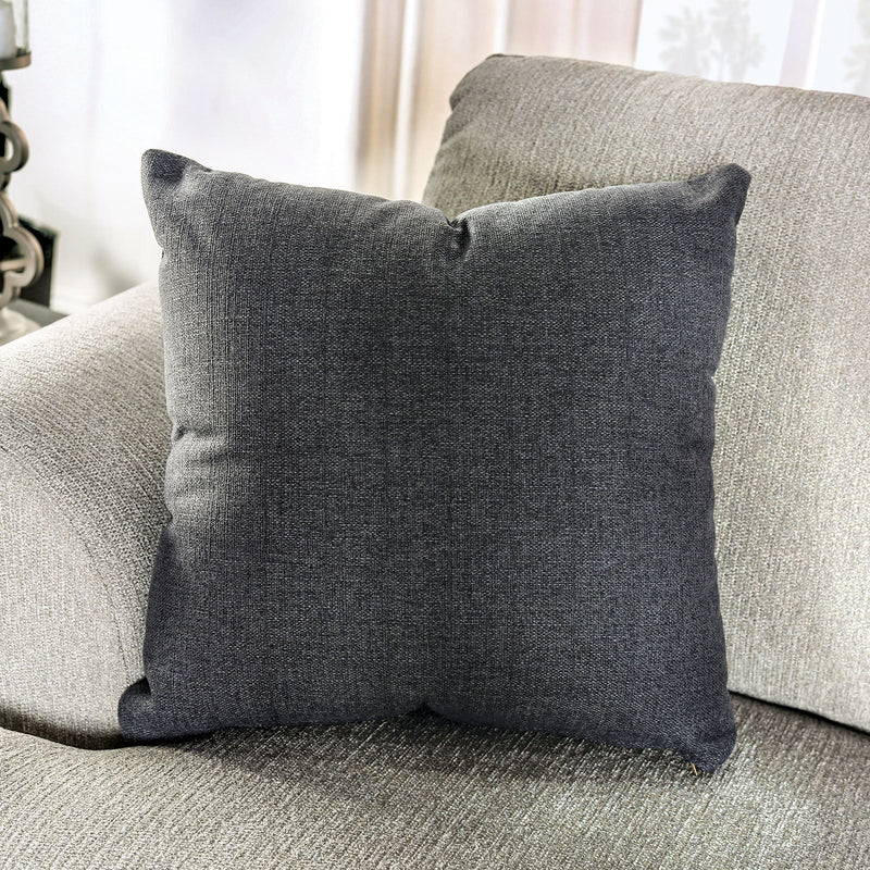 Miramar Beige/Charcoal Loveseat