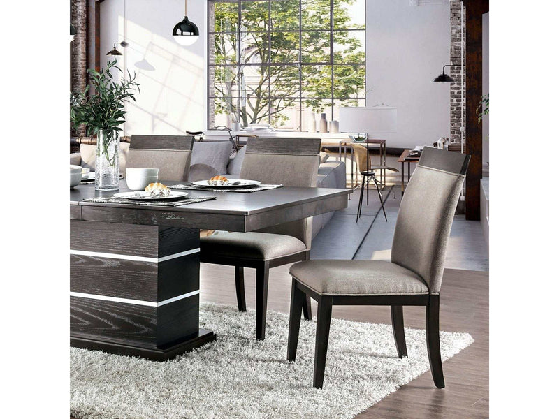 Modoc  Espresso/Beige  Dining Table