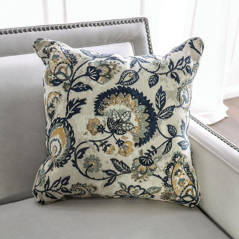 Montecelio Light Gray/Navy Sofa & Loveseat