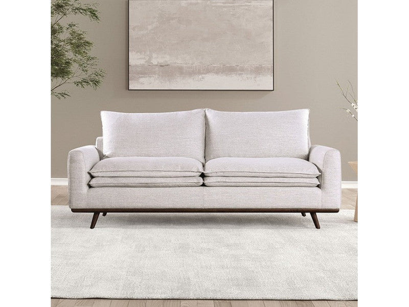Monthey Dark Brown/Light Gray Sofa