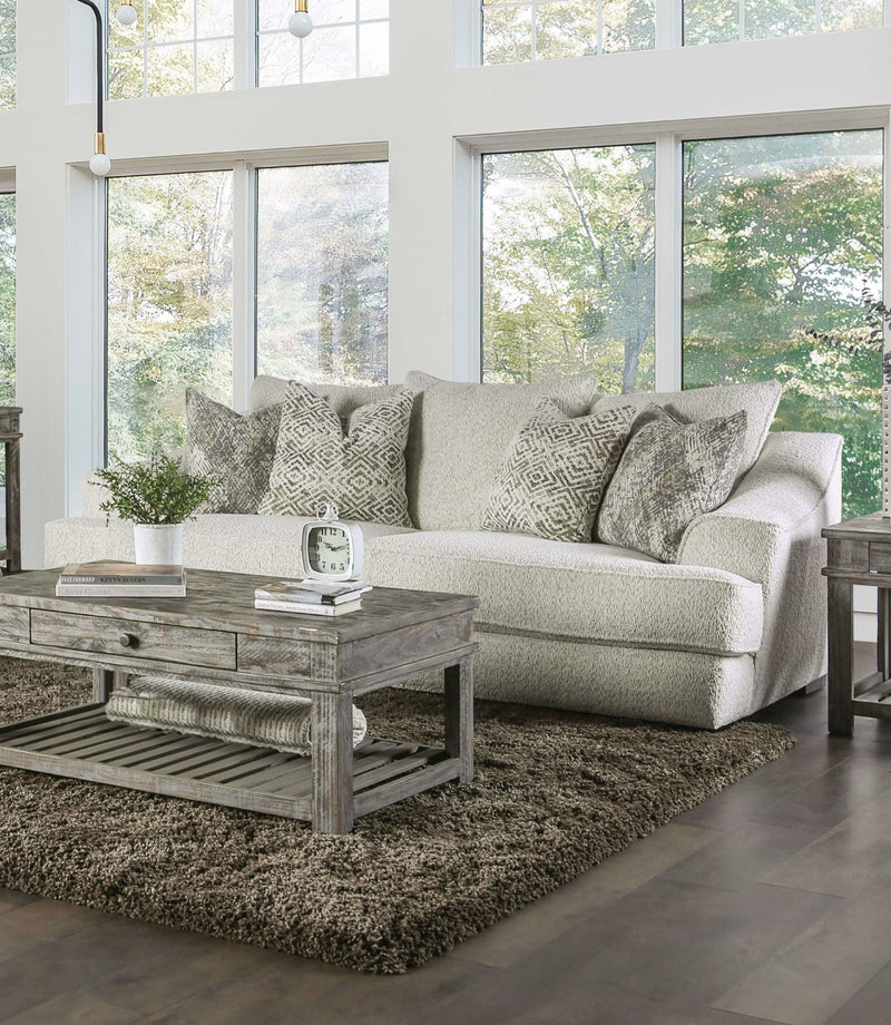 Moorpark Off-White Sofa & Loveseat