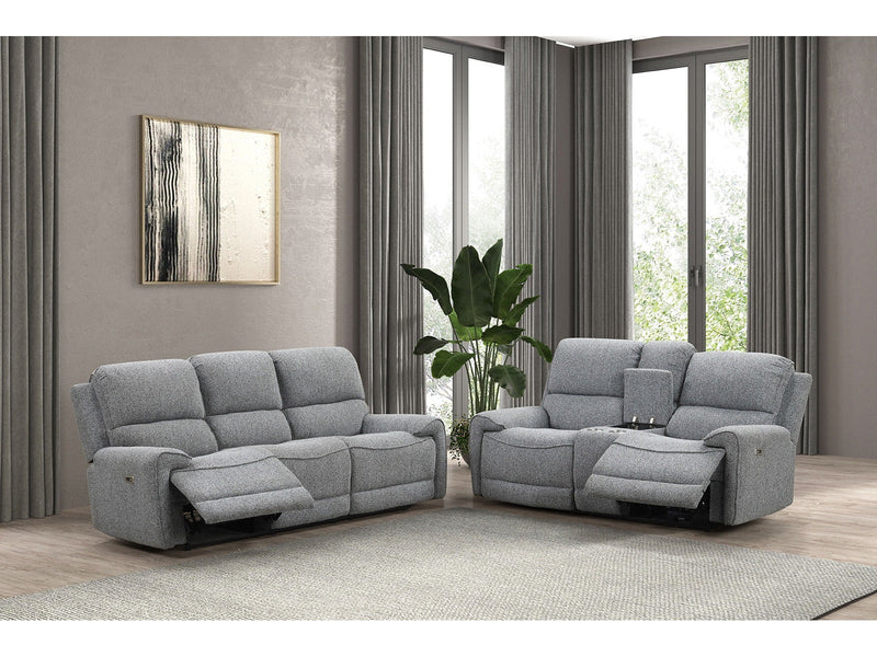 Morcote Gray Reclining Living Room Set