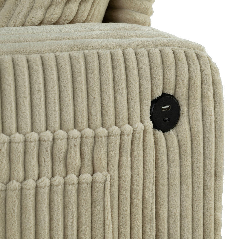 Moretaine Beige Sofa & Loveseat
