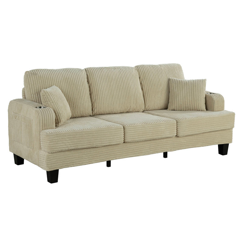 Moretaine Beige Sofa & Loveseat