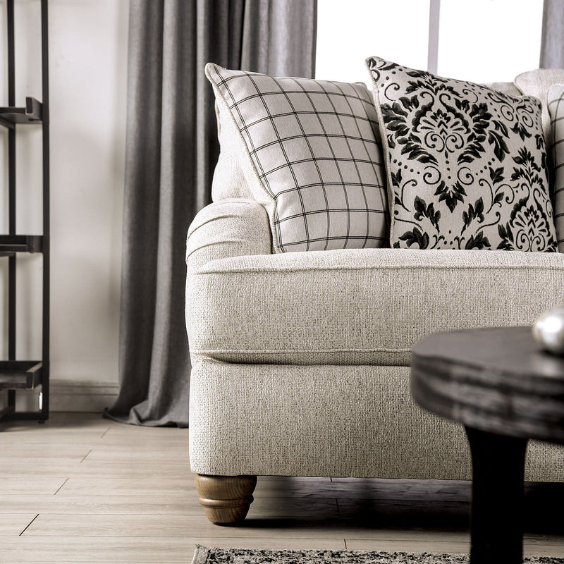 Mossley Ivory Sofa