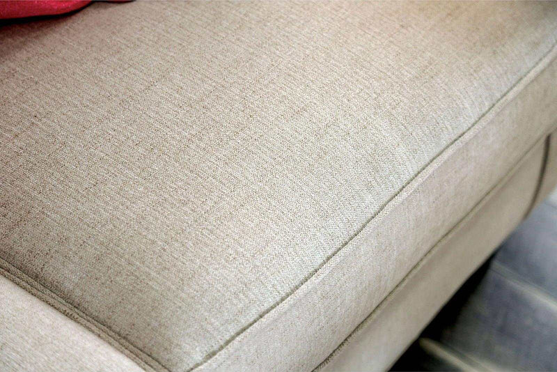 Nadene Ivory Stationary Sofa & Loveseat 2pc