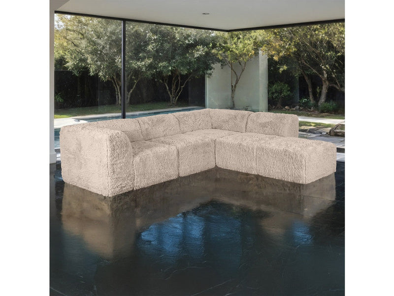 Nappi Taupe L-Sectional B