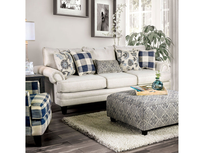 Nash Ivory Sofa
