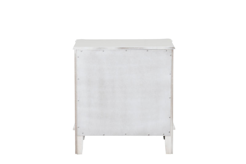 Naucalpan White Nightstand