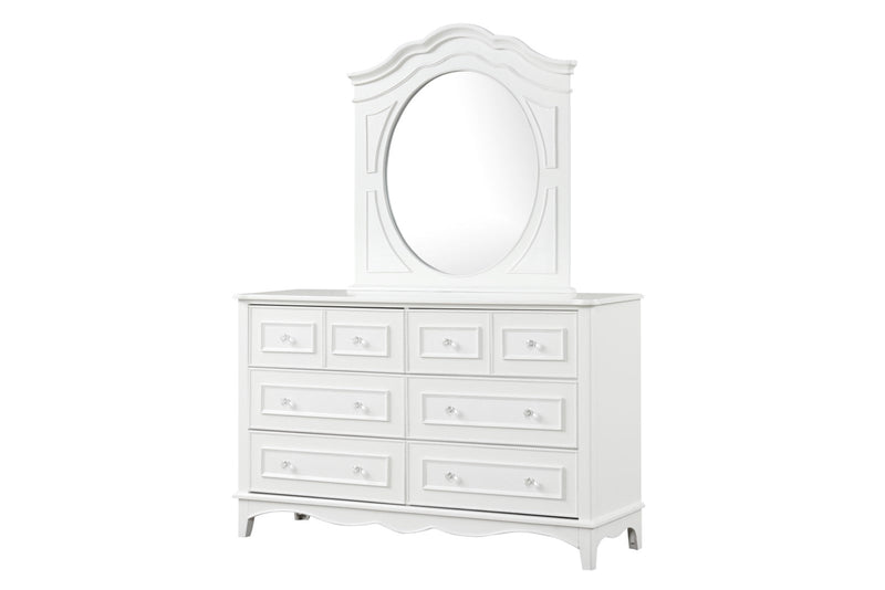 Naucalpan White Queen 4 Piece Bedroom Set