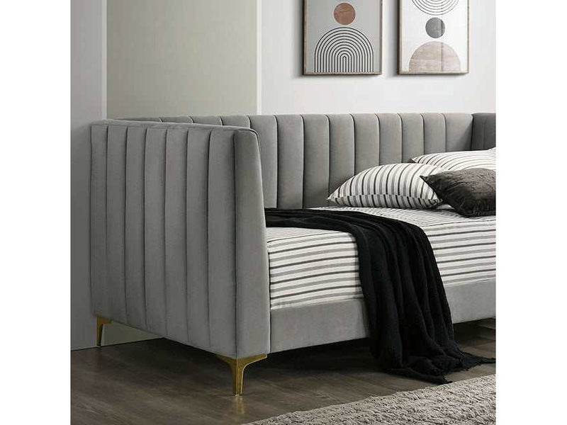 Neoma Light Gray Twin Daybed