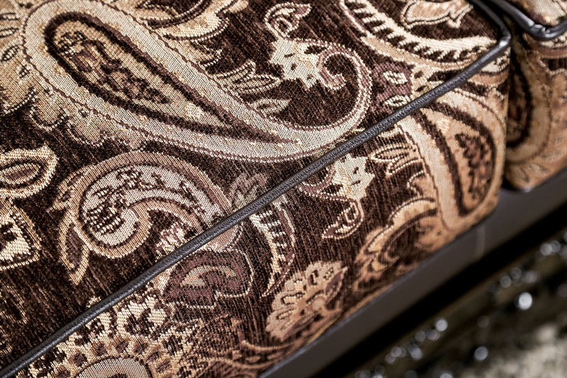Newdale Brown/Gold Loveseat