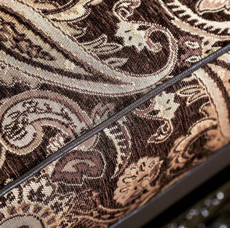 Newdale Brown & Gold Sofa