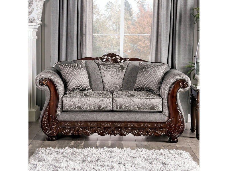 Newdale Gray Loveseat