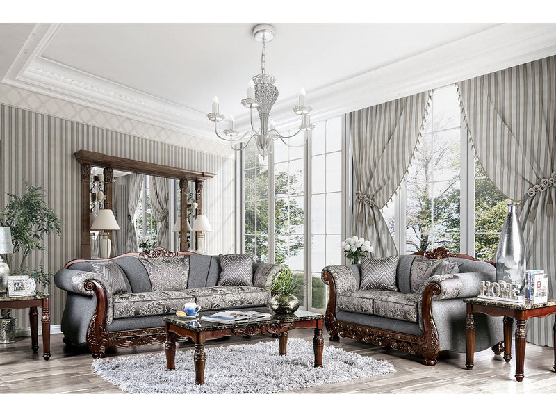 Newdale Gray Sofa & Loveseat
