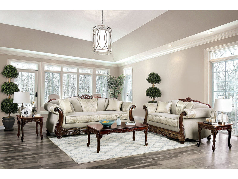 Newdale Ivory Sofa & Loveseat