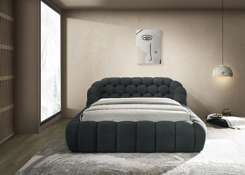 Newquay Charcoal Queen Bed