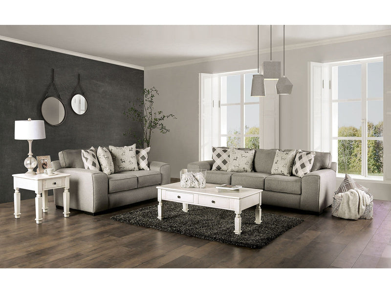 Newry Gray Sofa & Loveseat