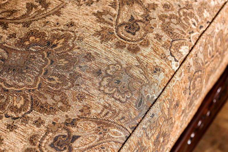 Nicanor Tan/Gold Loveseat