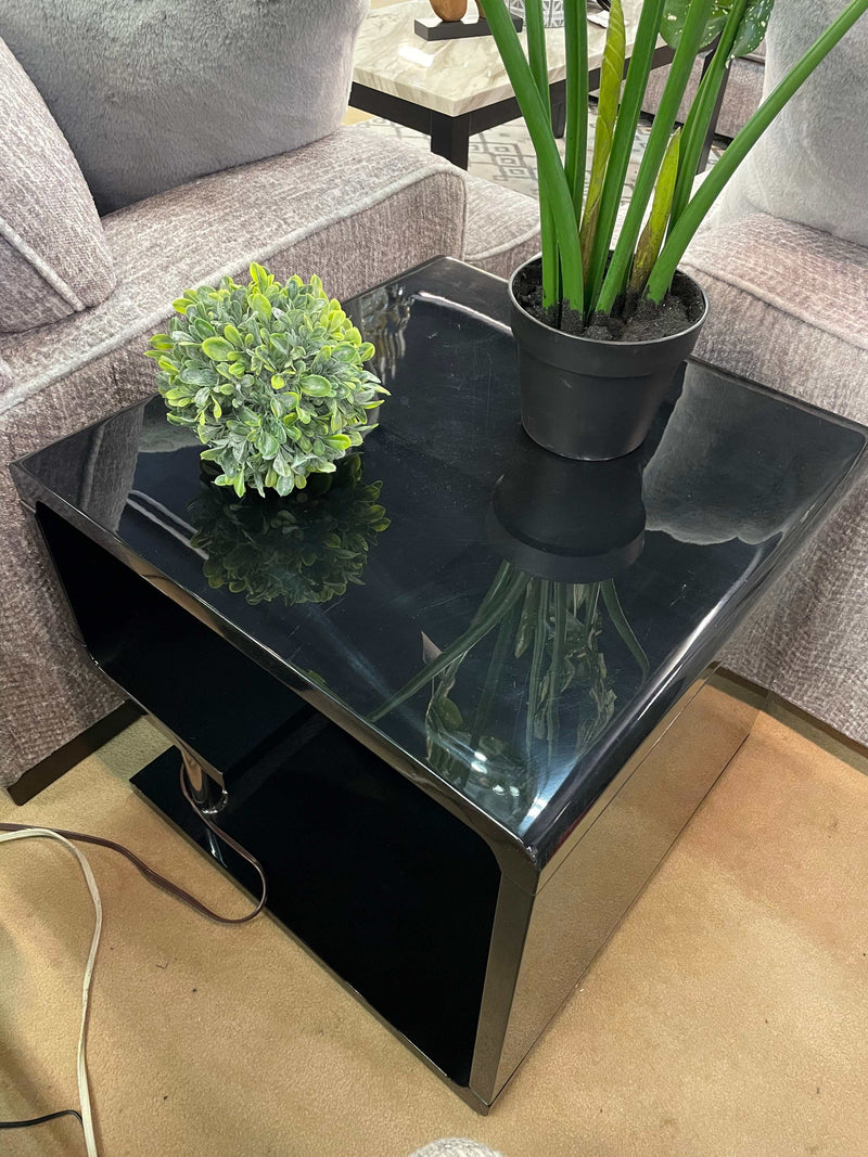 Ninove Black End Table