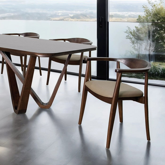 Nordby Walnut Dining Table
