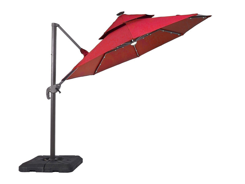 Nuti Red Round Umbrella