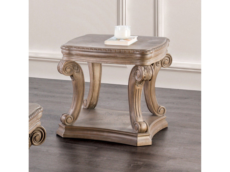 Oakway Weathered Oak End Table
