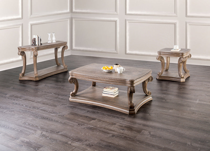 Oakway Weathered Oak End Table
