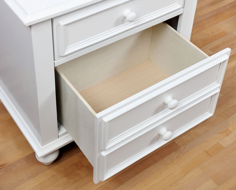 Olivia White 4 Pc. Full Bedroom Set