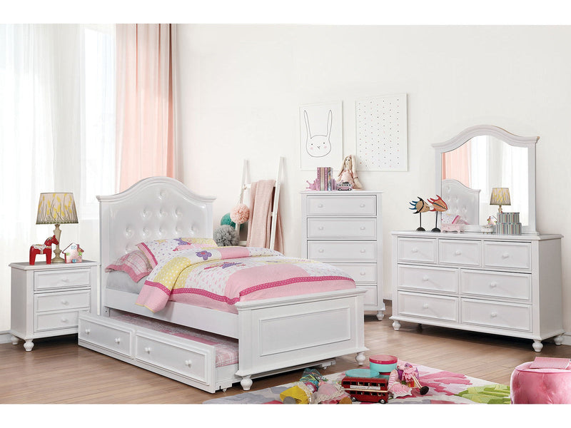 Olivia White 4 Pc. Full Bedroom Set