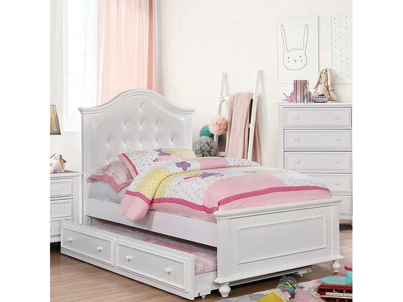 Olivia White Full Bed