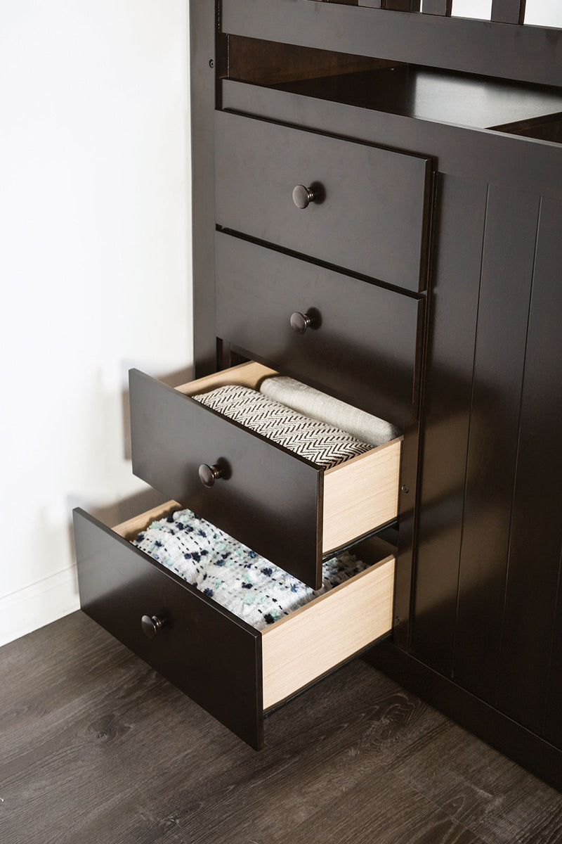 Ontario Espresso Twin/Twin Bunk Bed