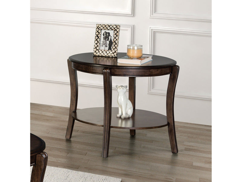 Orkdal Walnut End Table