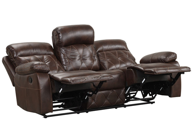 Osias Brown Sofa & Loveseat  and  Chair