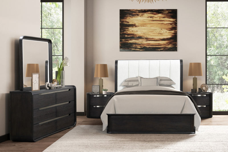 Osterley Black Nightstand