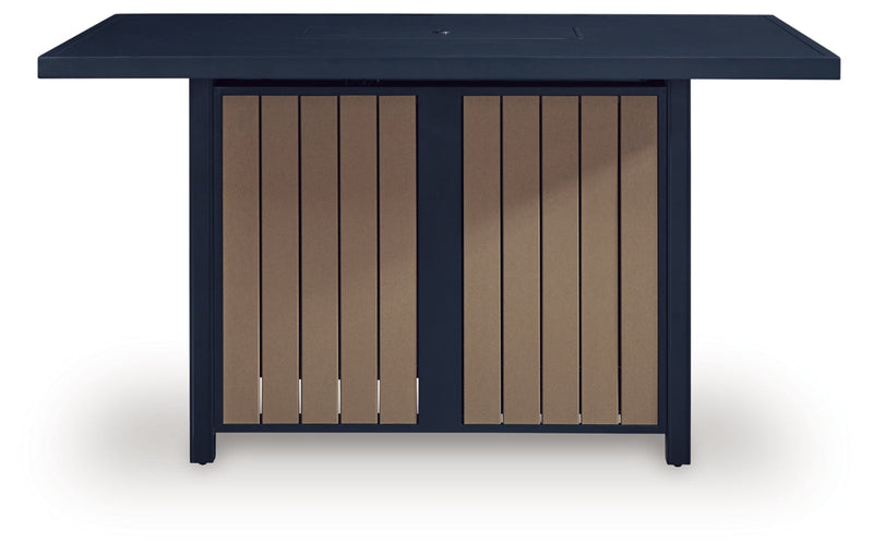 Mabry Shores RECT Bar Table w/Fire Pit