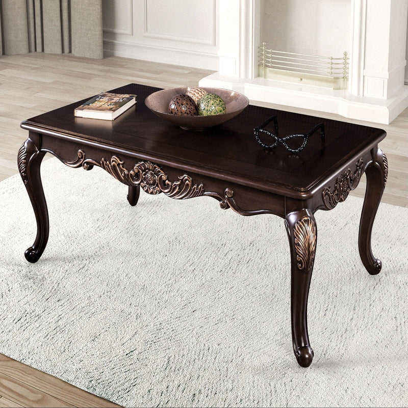 Palencia Dark Cherry/Beige Sofa & Loveseat