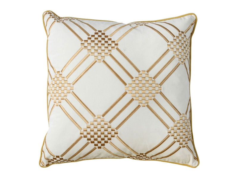 Pam Ivory/Yellow Pillow (Set of 2)