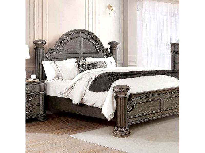 Pamphilos Gray Eastern King Bed
