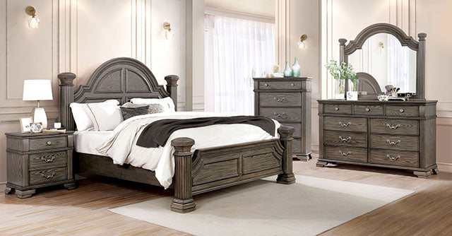 Pamphilos Gray Queen Bed