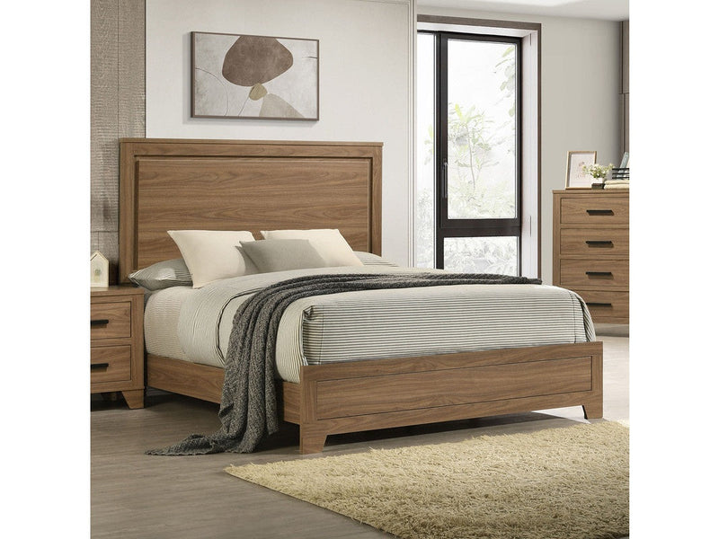 Panelli Walnut E.King Bed
