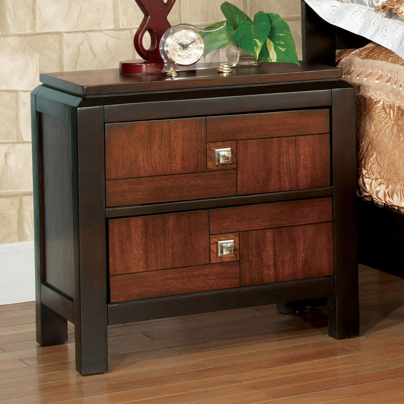Patra Acacia/Walnut 5 Pc. Queen Bedroom Set w/ Chest