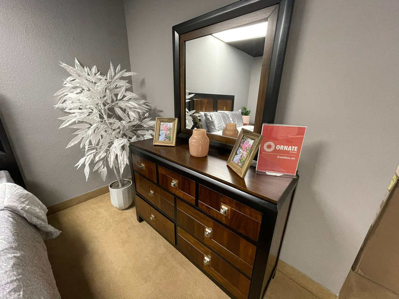 Patra Acacia & Walnut Mirror