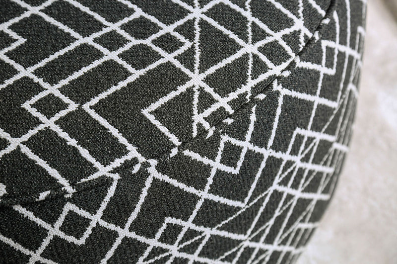 Patricia Black/Pattern Ottoman