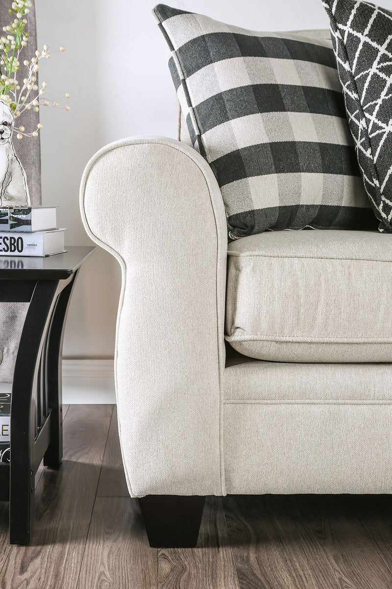 Patricia Ivory Sectional