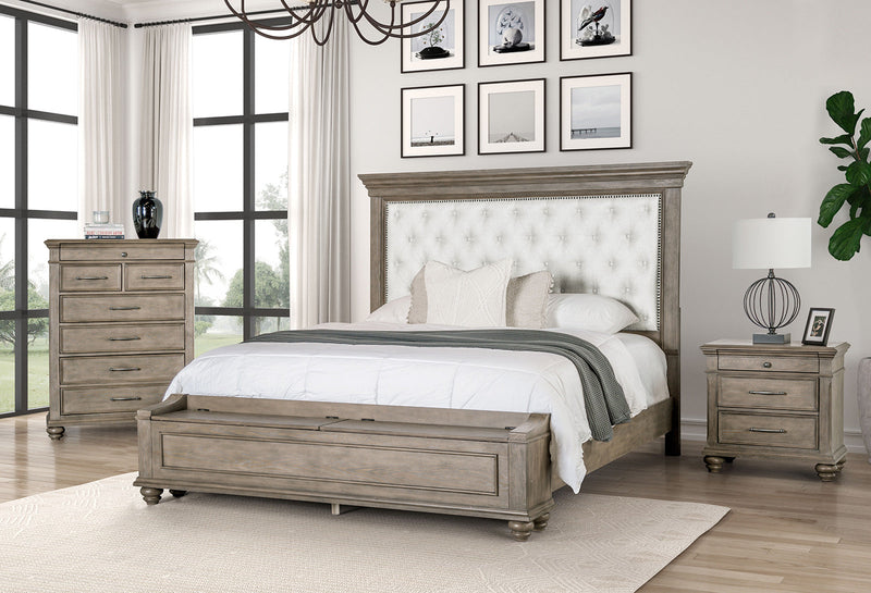 Philomath Aged Oak E.King Bed