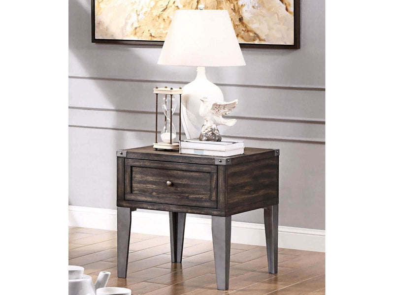 Piedmont Dark Oak End Table