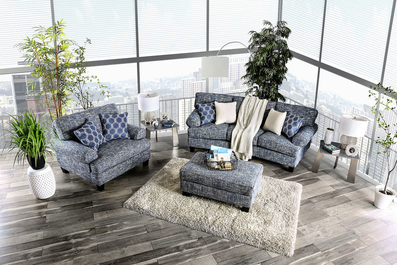 Pierpont Blue Sofa