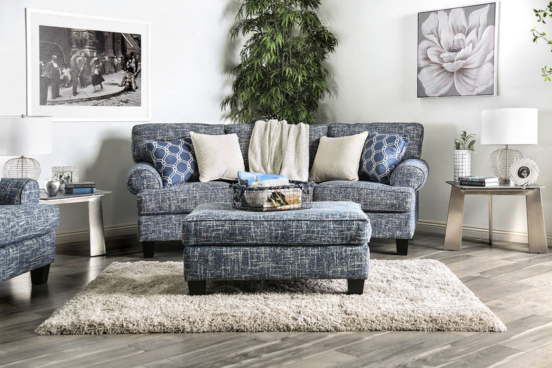 Pierpont Blue Sofa