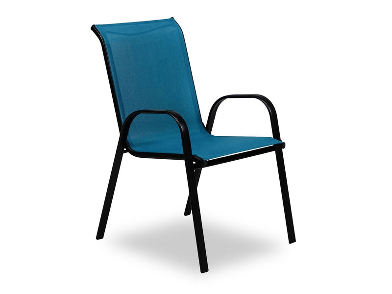 Pierro Blue Stacking Chair (Set of 2)
